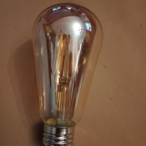 6 pack bulbs dimmable amber glass warm 2700k antique style (44)